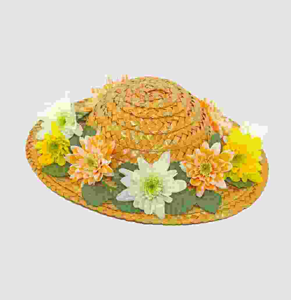 Flower Designed Hat